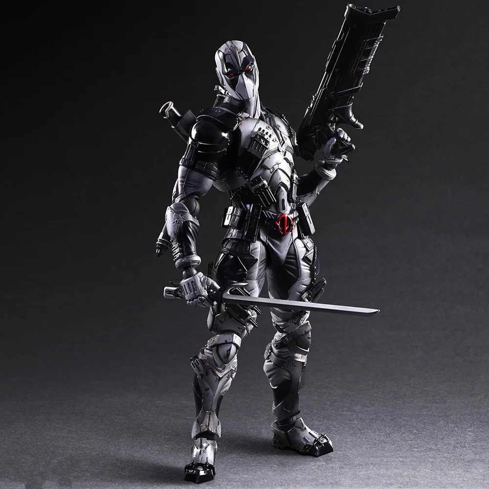 

Play Arts Change Deadpool X-Men Ryan Reynolds Gray Small Base 1/6 Mobile Garage Kit