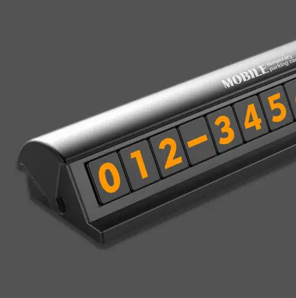 

Car parking tag number phone number hidden private is suitable for Peugeot 206 307 406 407 207 308 508 2008 3008 4008 6008 car