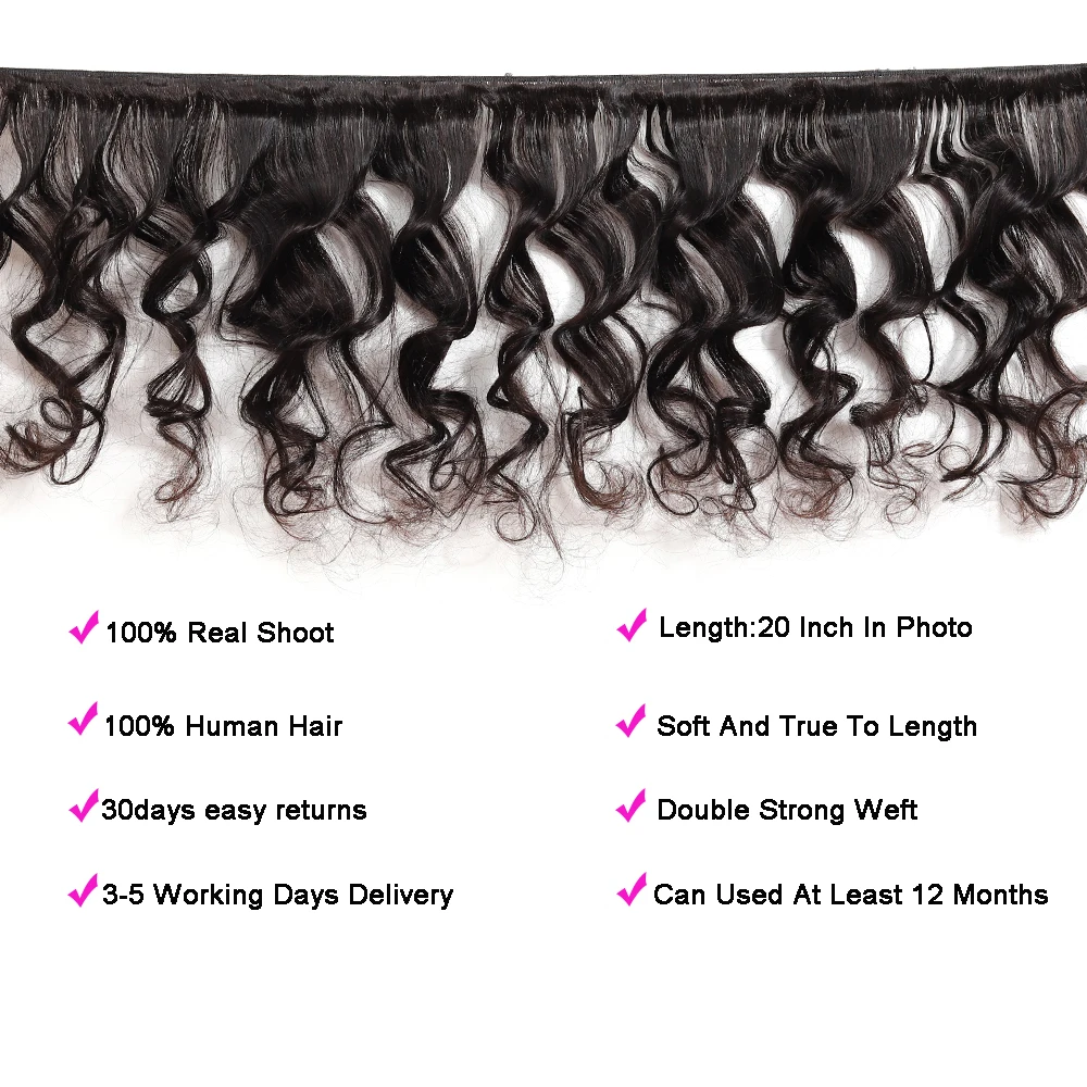 Superfect бразильские волосы категории Virgin Свободные Волнистые в наборе натуральный черный 1/3/4 шт./лот 100% человеческие волосы пучки волосы Remy