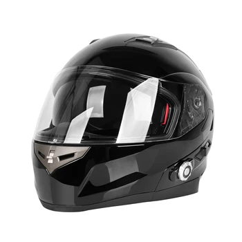 

Freedconn BM2-S Open-Face Motorcycle Blutooth Helmet DOT standard Wireless 500 Meters with FM Radio