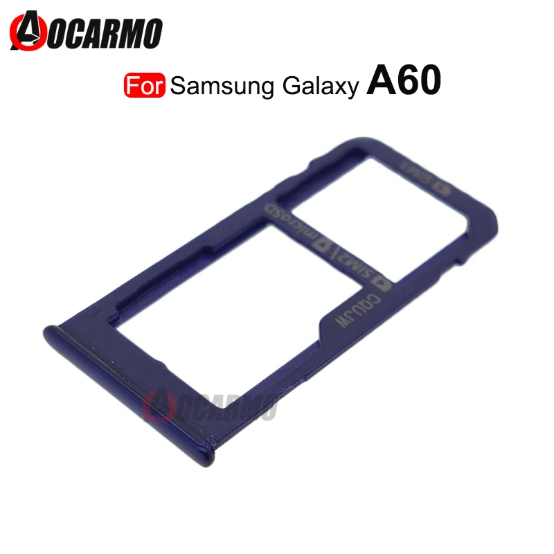 

Для Samsung Galaxy A60 A6060 слот для SIM-карты слот для Sim-карты лоток держатель считывателя запасные части