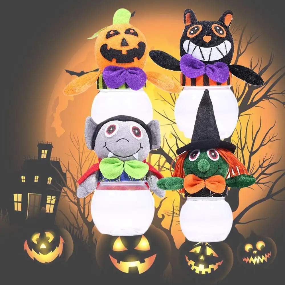 

Halloween Kids Doll Candy Sweet Jar Box Children Storage Cans Party House Decor Gifts Candy Box