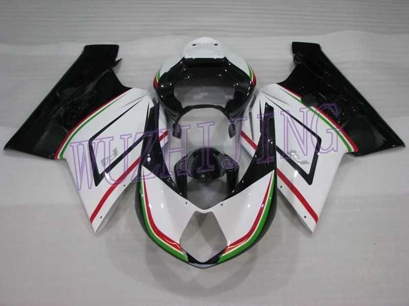 Кузов для MV AGUSTA F4 1000 CC 05 Abs обтекатель 2005 Черный Белый Кузов 2005-2006