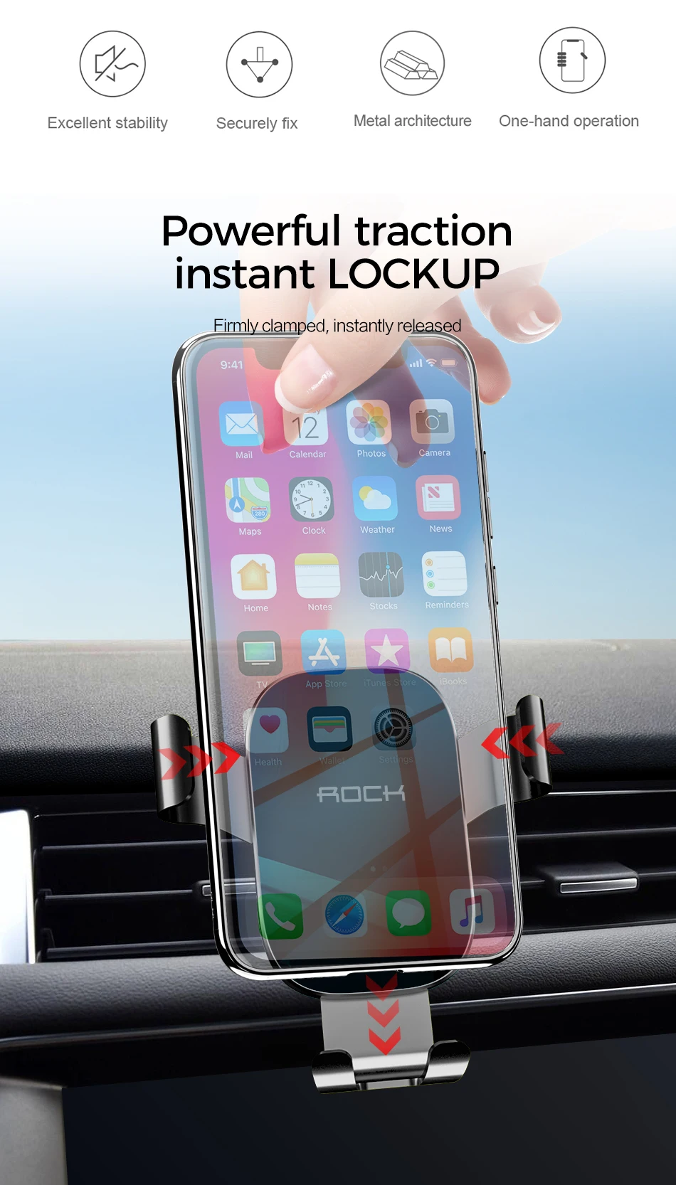 Гравитационный Автомобильный держатель для телефона 360 Вращение подставка для мобильного телефона Автомобильный держатель для вентиляции универсальный для iPhone samsung Xiaomi