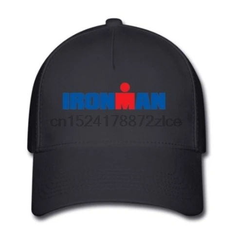 Хлопковая бейсболка с принтом Ironman, модная Бейсболка унисекс для гольфа, летняя бейсболка с сеточкой и регулируемым ремешком, Кепка