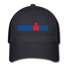 Хлопковая бейсболка с принтом Ironman, модная Бейсболка унисекс для гольфа, летняя бейсболка с сеточкой и регулируемым ремешком, Кепка