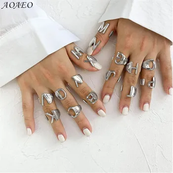 

Silver Initial Ring. Personalized Adjustable SILVER Initial Ring A-Z. Initial rings. Statement rings. Personalized rings Letter