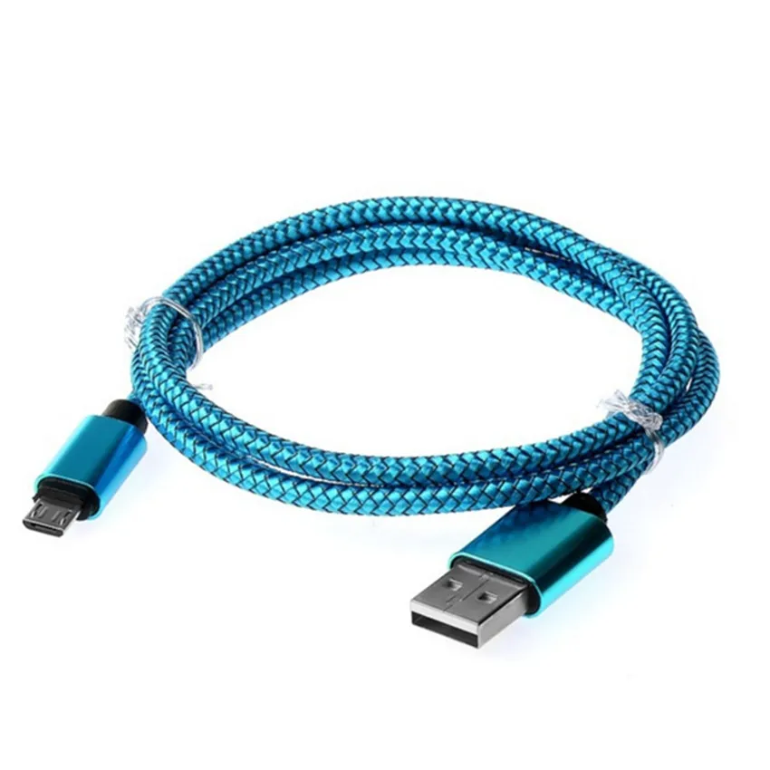 Micro Cavo Di Ricarica Usb Per Redmi 5 6 7A Samsung Galaxy S7 A10 A6 Huawei Y5 Y7 2019 2/3 Metro Lungo Kabel Caricatore Del Telefono Mobile