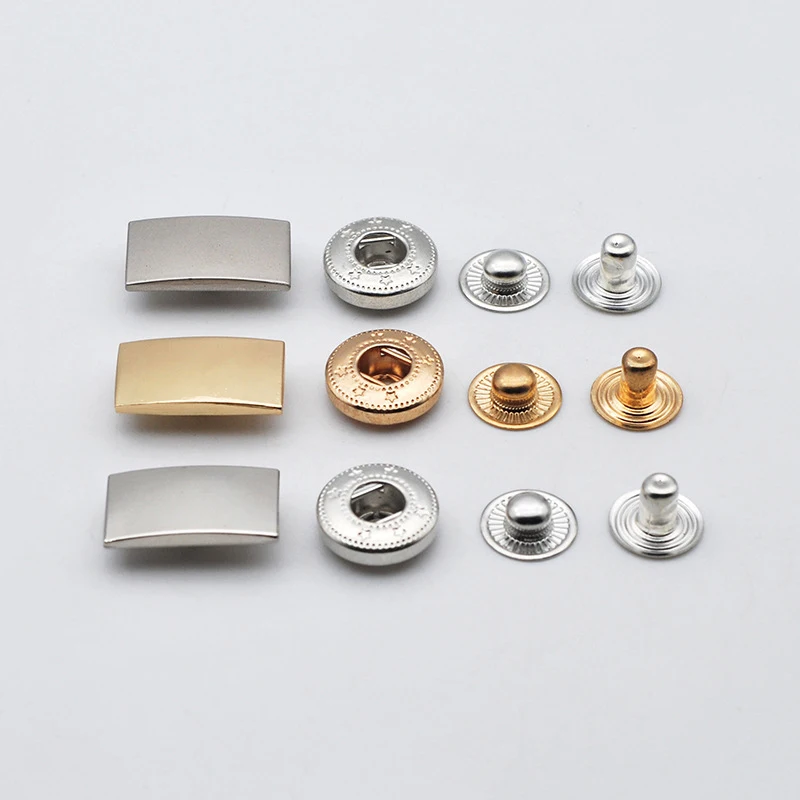 10Set20mmZincAlloyButtonsPressPointedNailsSewingSnapButton