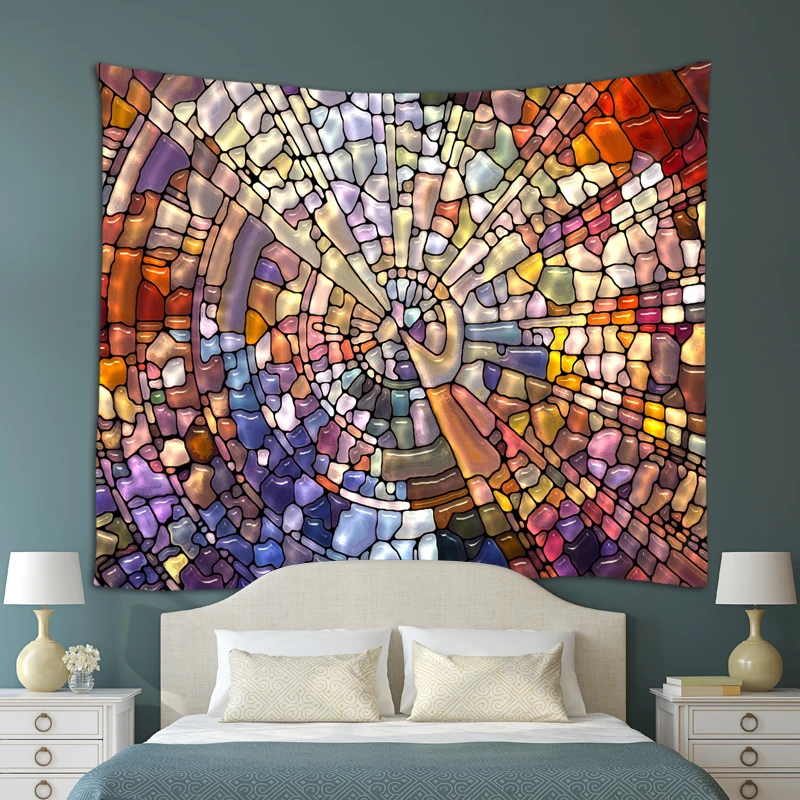 Экзотический гобелен в стиле ветра индийская мандала настенные гобелены пляжное