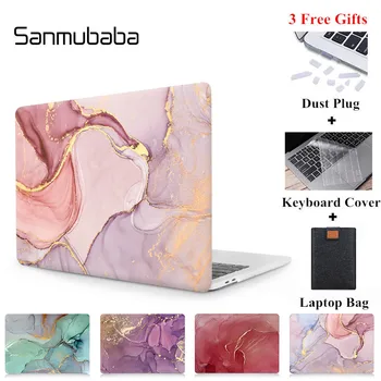 

Sanmubaba Marble Texture Case For Macbook Air Pro Retina 11 12 13 15 16 With Touch Bar Laptop Sleeve for macbook 13.3 inch Cover