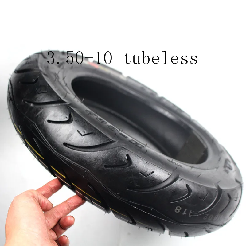 PEACE SPORTS FRON & REAR TUBELESS SCOOTER TIRE 3.50-10 Motorcycle Tubeless  Tire for Moped Scooter 50cc 80cc 150cc - AliExpress