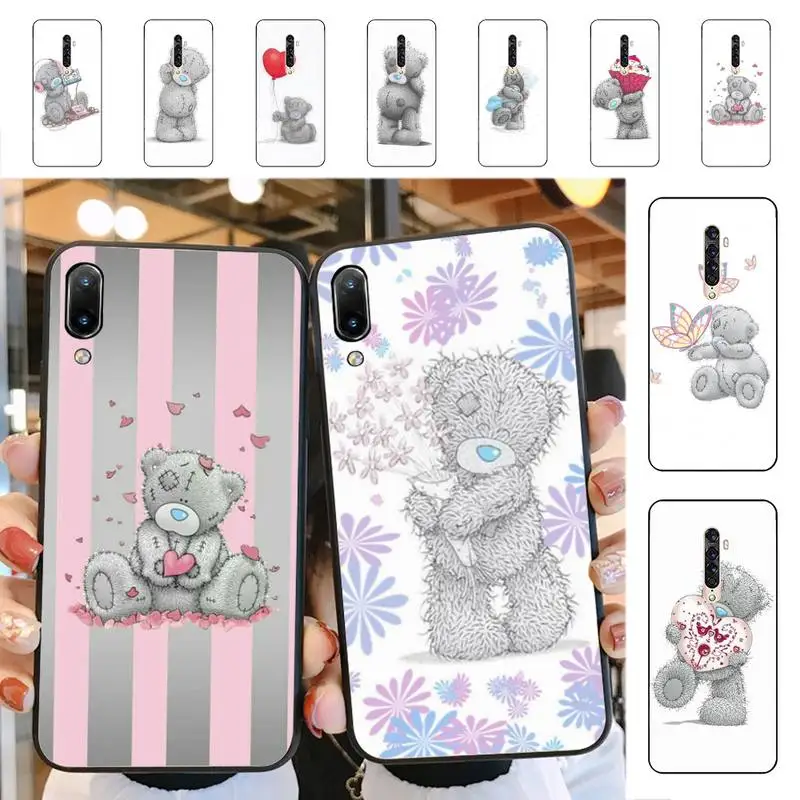 YNDFCNB c милыми мишками Тедди чехол для телефона Vivo Y91C Y11 17 19 67 81 Oppo A9 2020 Realme c3 |