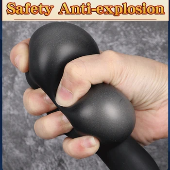 Inflatable Vibrator Anal Plug Ball Remote Butt Plug With Vibration Sexy Toys Vibrating Prostate Massager Silicone Anal Dilator 2
