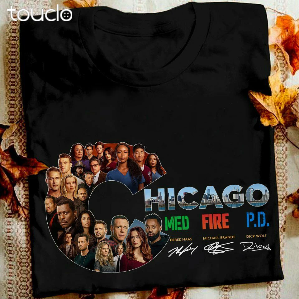 Chicago Fire Secondary Authentisch Kurzarm Shirt Top T-Shirt Herren 2019 