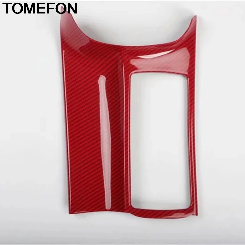 TOMEFON для Volkswagen Golf 6 MK6 2010 2011 2012 LHD коробка переключения передач переднее сиденье держатель стакана воды панель Крышка отделка Аксессуары ABS
