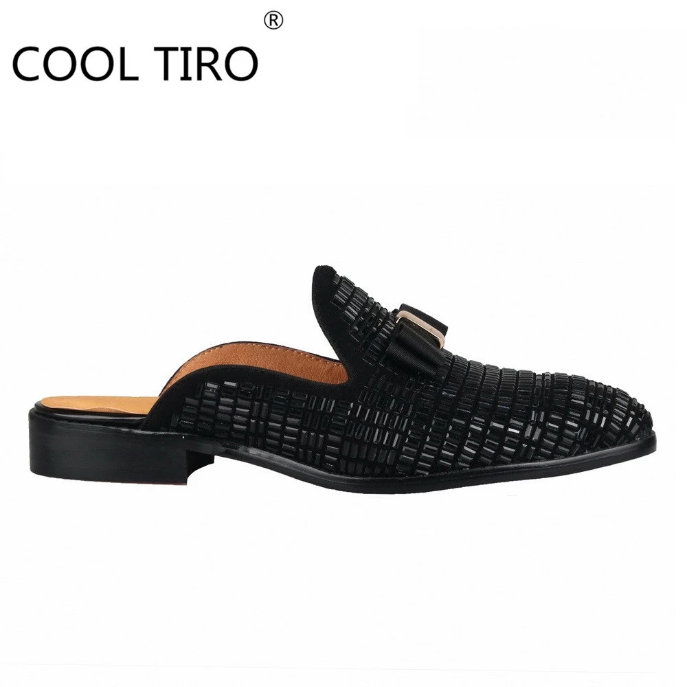 slip on backless loafers