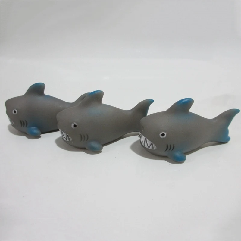 Забавная игрушка Shrilling Rubber Милая Акула семейная Ванна друзья плавающая Ванна игрушка для детей подарок дропшиппинг
