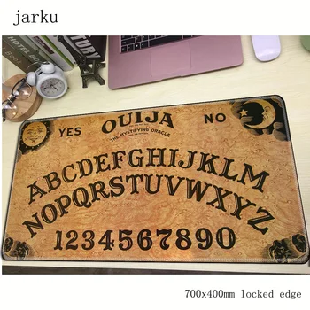 

ouija board pad mouse computador gamer mause pad 700x400X2MM padmouse big HD print mousepad ergonomic gadget office desk mats
