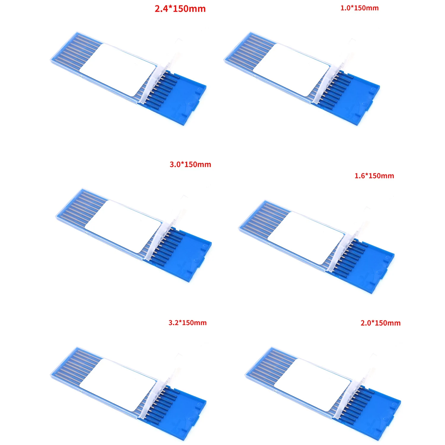 ELEG-10Pcs Wy20 вольфрамовый электрод Профессиональный Tig стержень для варианта 2.0% Lanthanated для Tig сварочный аппарат