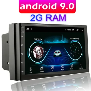 

Car Multimedia Player Andriod GPS Navigation 2DIN HD Autoradio 2G RAM USB FM 2 Din 7" Car Audio Radio Stereo Video 1G WIFI AUTO