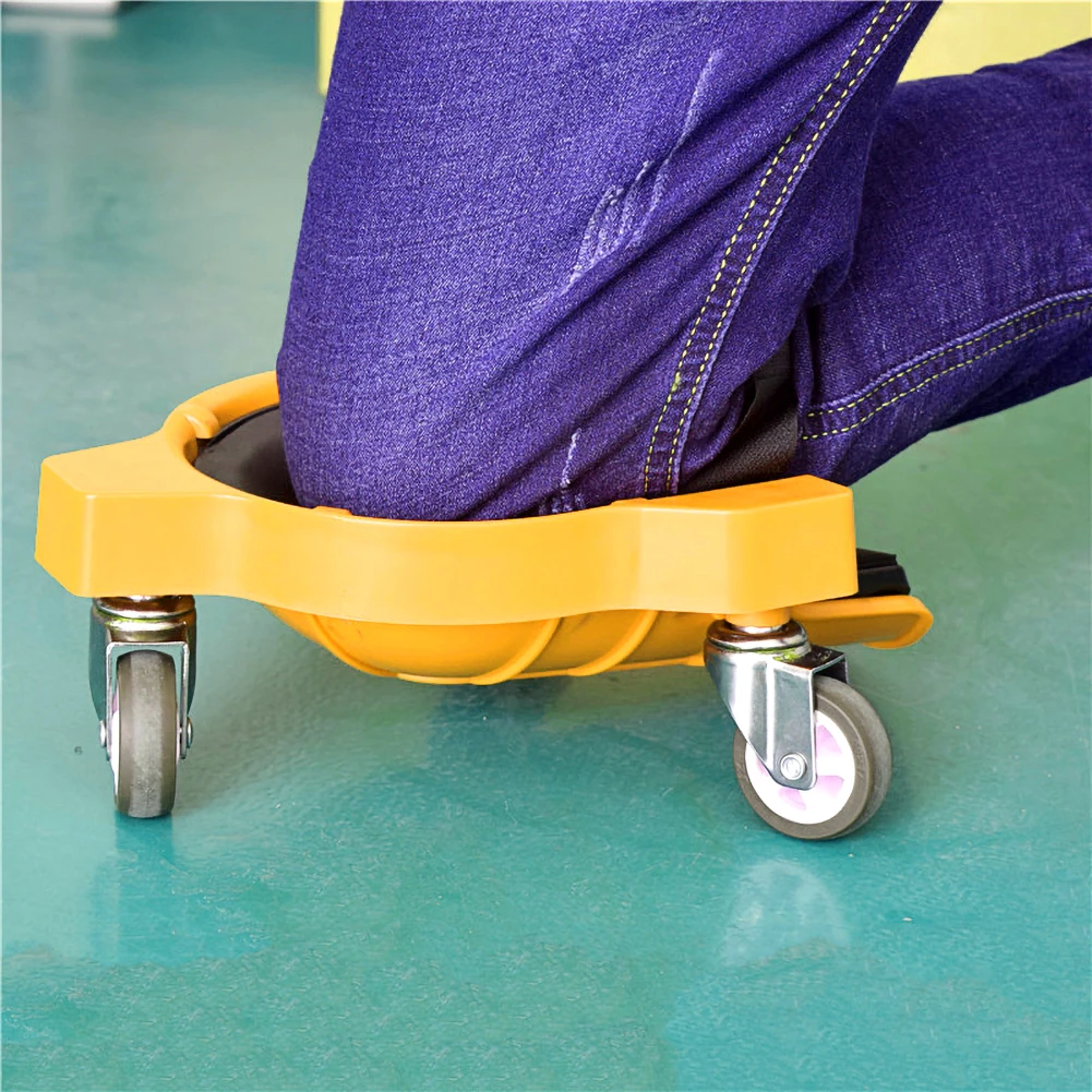 

Plastic Workplace Rolling Kneepads Foam Padded Laying Tile Brush Wall Universal Wheel Knee Protection Pad Safety Accessories