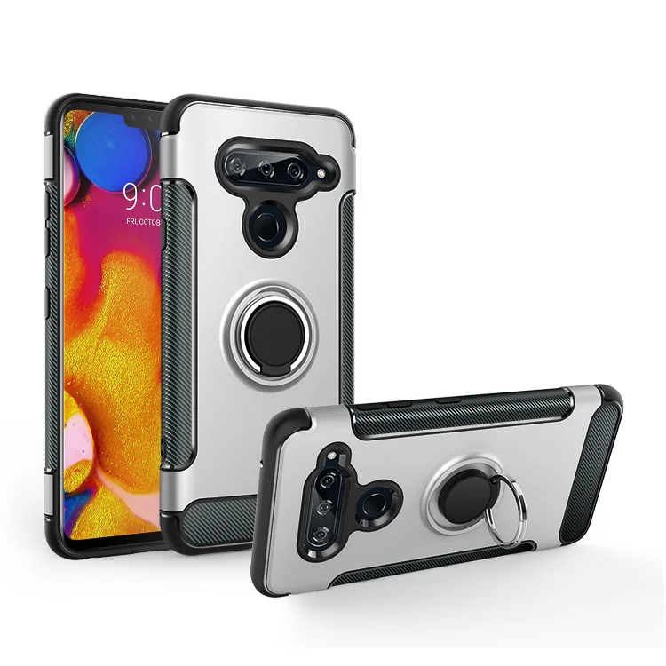 Роскошный чехол для LG V30 V40 V50, защитный чехол 360, полное защитное кольцо, магнитный держатель, противоударный чехол для телефона s для v 30 40 50, чехол
