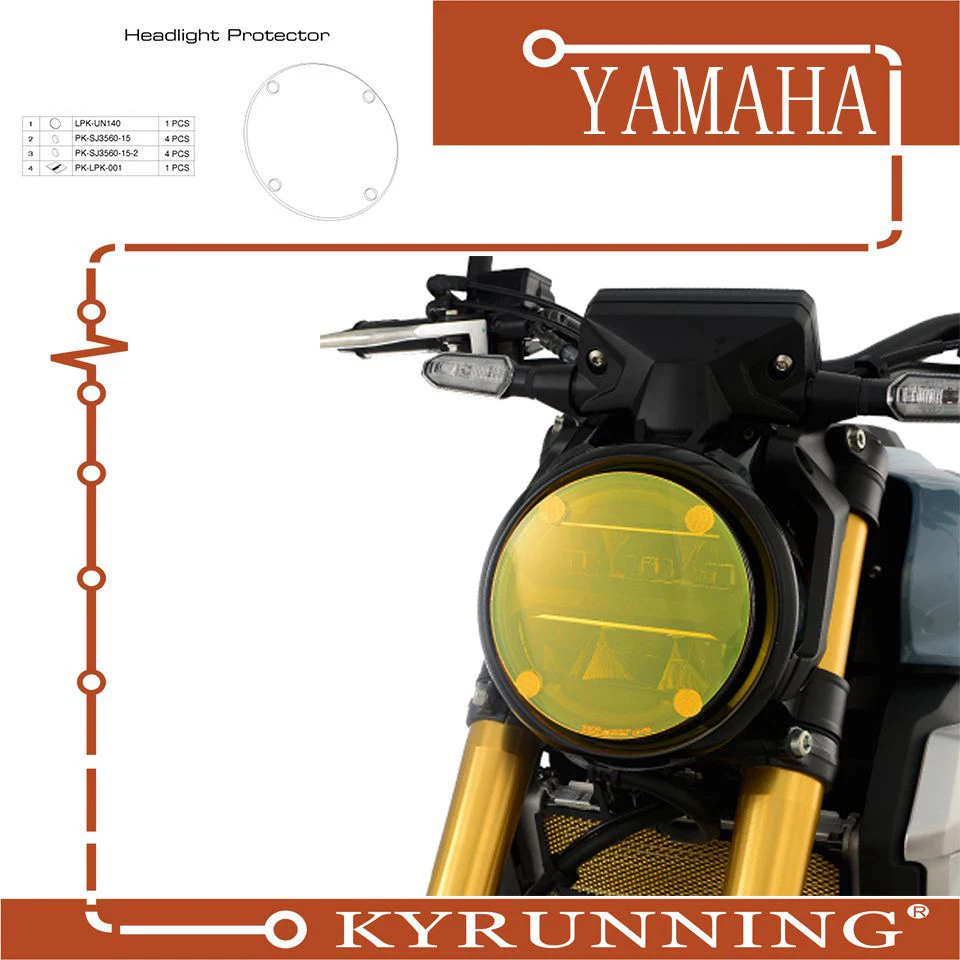 Teng поклонение для HONDA CB125R CB150R CB250R CB300R CB 150R 300R 250 мотоциклетная фара Защитная крышка