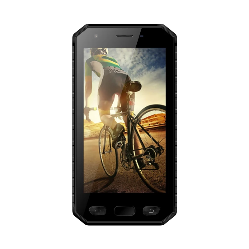 KENXINDA KXD E&L S30 прочный мобильный телефон Android 4,7 дюймов 2 Гб 16 Гб Смартфон Две sim-карты 4G LTE отпечаток пальца разблокированный мобильный телефон - Цвет: Черный