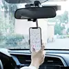 2022 New Car Rearview Mirror Mount Phone Holder For iPhone 12 GPS Seat Smartphone Car Phone Holder Stand Adjustable Support ► Photo 2/6