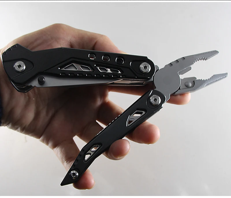EDC Folding Multitool with Mini Tools Knife Pliers Swiss Army Knife and Multi-tool kit for outdoor camping Survival equipment