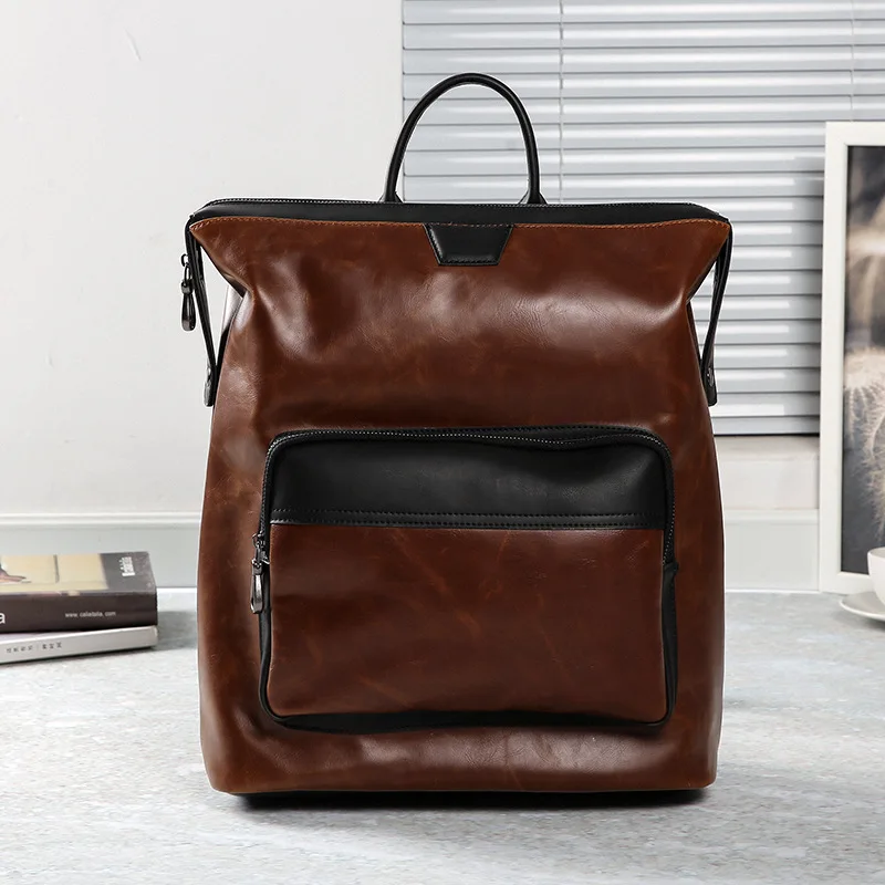 

2019 New pu Small Backpack Purse Shoulder-Bag Multi-Function man Designer Mini Fashion