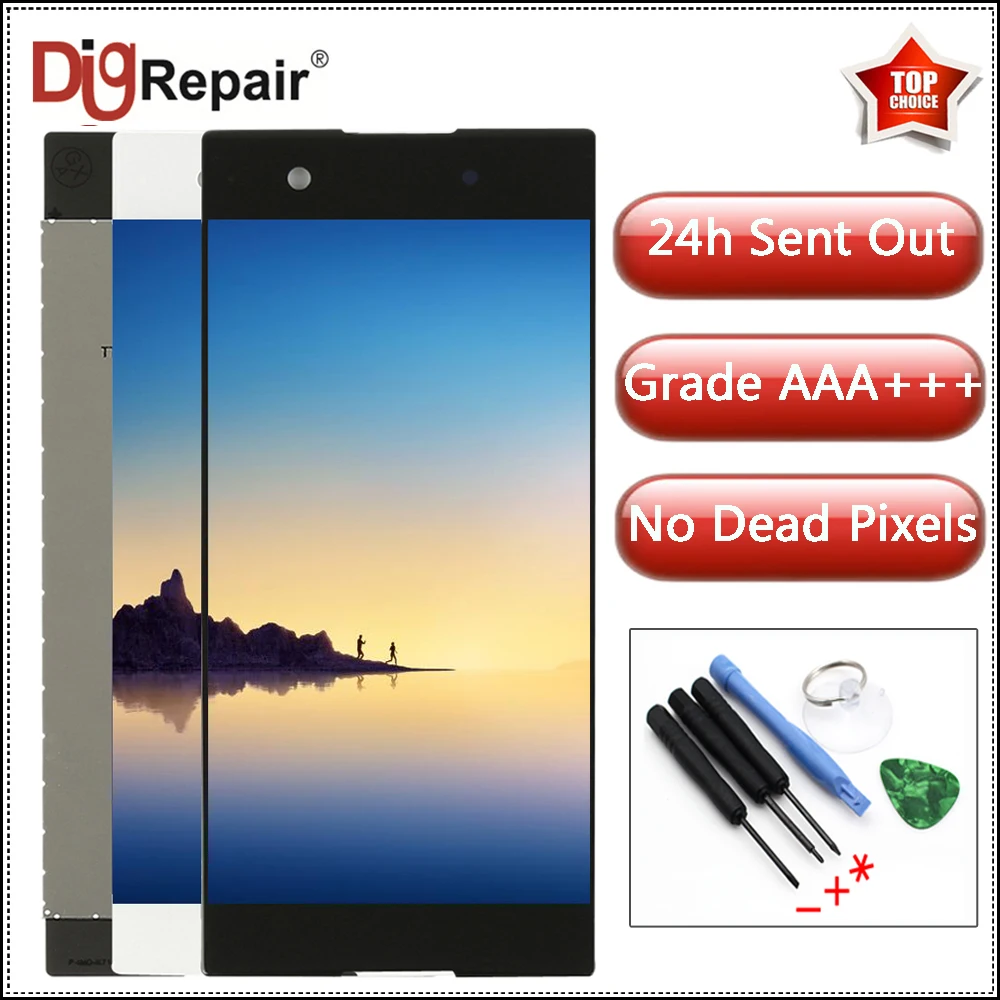 

AAA For Sony Xperia XA1 LCD Display Touch Screen Digitizer Assembly Parts G3116 G3121 G3123 G3125 G3112 For Sony Xperia XA1 lcd
