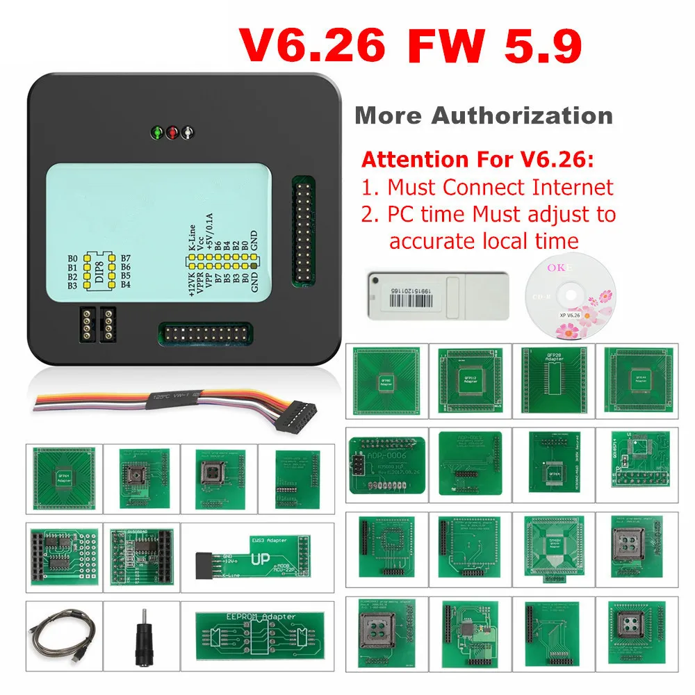 Xprog-M Chip ECU OBD2 Tunning Programmer Xprog M V5.55 V6.12 V6.17 V6.26 V6.50 X Prog Box 6.26 6.12 5.55 EEPROM Full Car Adapter car battery tester Diagnostic Tools