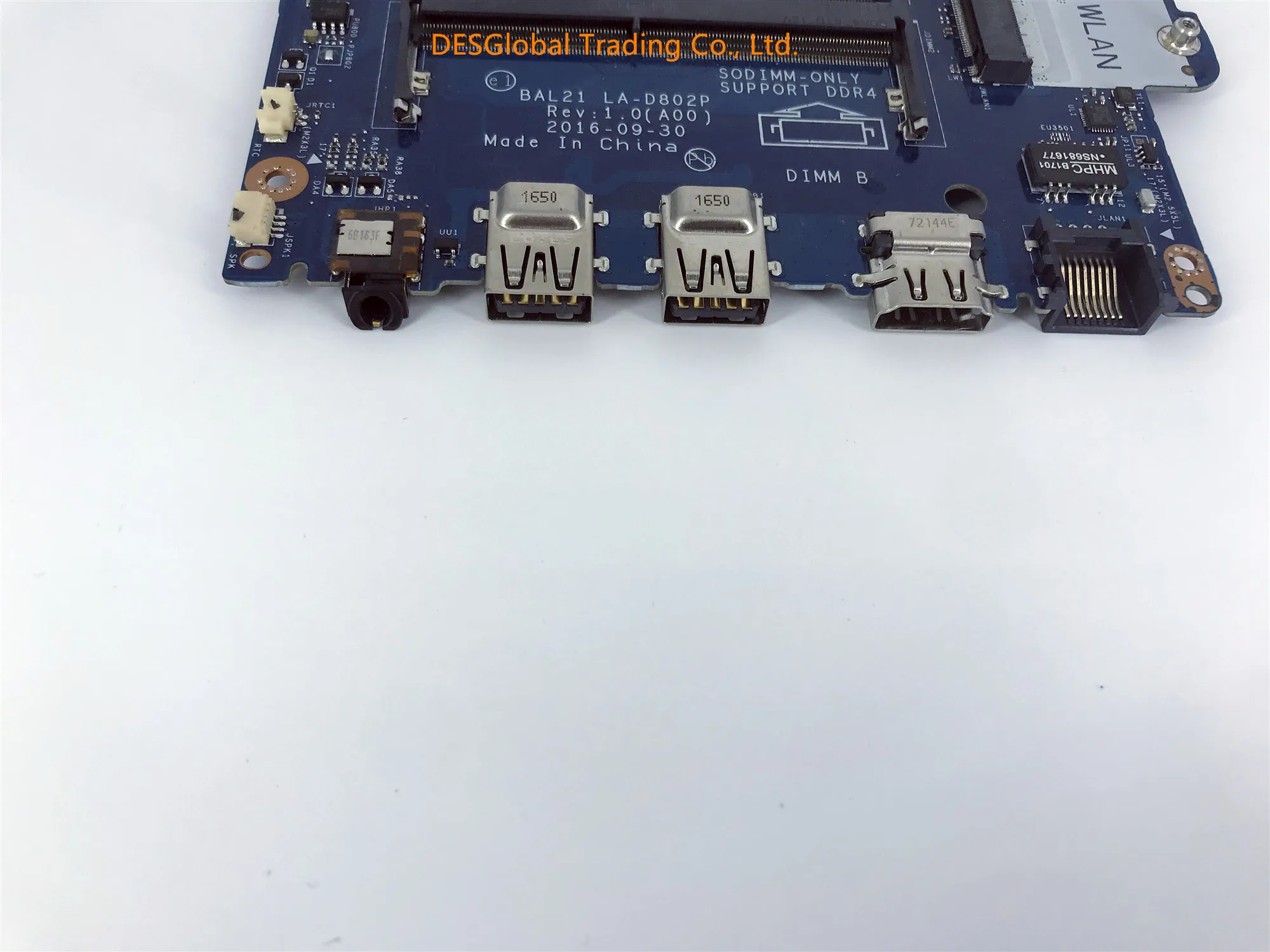  CN-057K0H 057K0H 57K0H BAL21 LA-D802P For Dell Inspiron 15 5567 5767 Laptop Motherboard Mainboard i