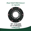 KT kunteng-Sensor para bicicleta eléctrica, accesorio para bicicleta eléctrica, Sensor de apoyo para Pedal, doble entrada, BZ4 8 V12L D12L 6 8 12 ► Foto 3/6
