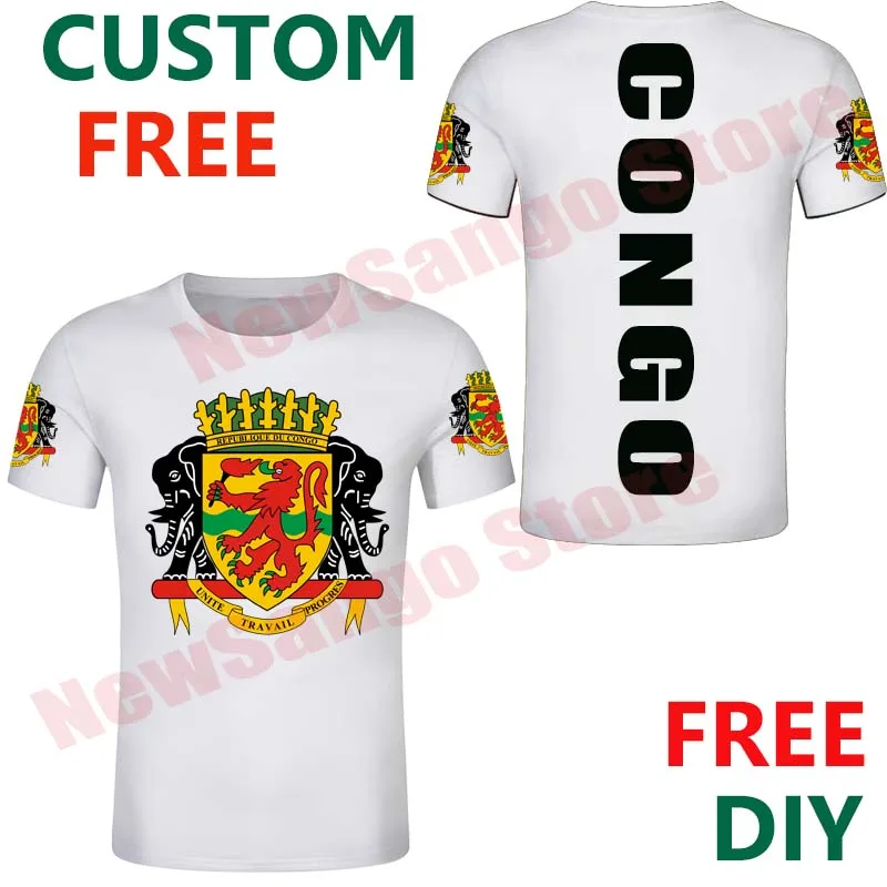 Coupe du monde 2018 au Zaïre DR CONGO T-shirt maillot Nom Numéro