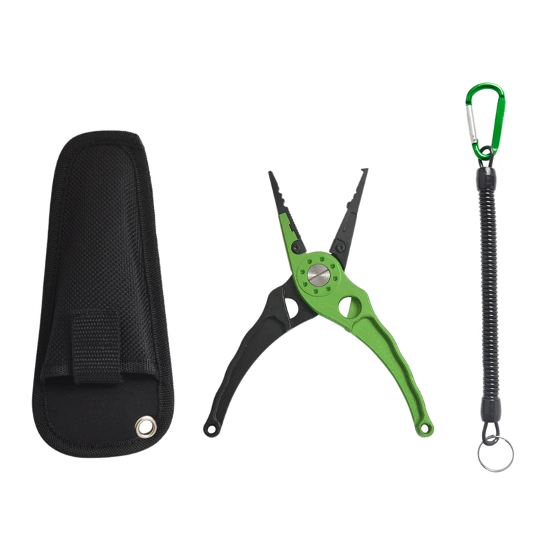 

Aluminum Alloy Fishing Pliers Multi-Functional Fishing Scissors Line Cutter Fishing Hook Remover