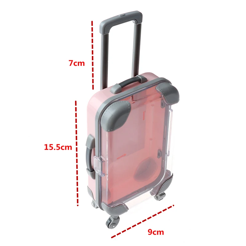 Mini de para muñecas, maletas de viaje de plástico, juguetes para niños - AliExpress Juguetes y pasatiempos