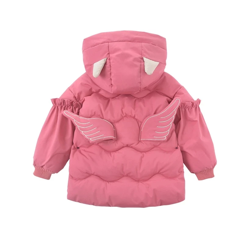 2021 Winter New Baby Girls Down Jacket Boys Outerwear Fashion Small