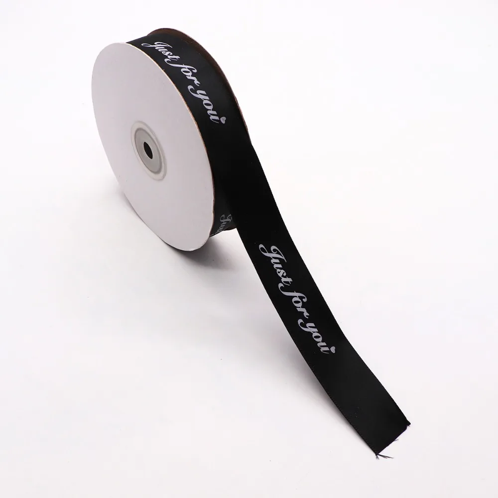 25 мм 5 м только для вас печатная полиэфирная лента для свадьбы рождественской вечеринки украшения DIY лук ленты для поделок открытки подарочная упаковка