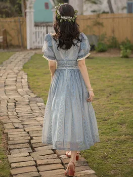 

L WOMEN'S Dress Cinderella Lolita Snow Princess Full Body Dress at Large Princess