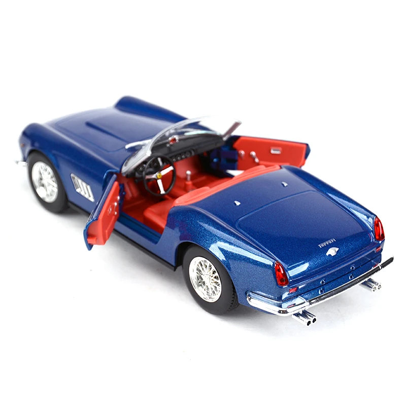 Bburago 1:24 250GT 488 PIsta F40 F12 tdf 599GTO 458 Spider Sports Car статическое моделирование литья под давлением модель автомобиля из сплава