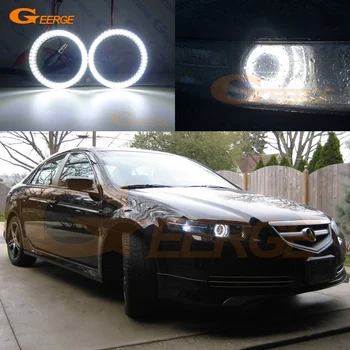 

For ACURA TL 2004 2005 2006 Excellent smd led Angel Eyes kit Ultra bright illumination DRL