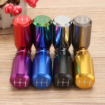 

5 Speed Manual Car Gear Shift Knob Shifter Lever Stick Long Bar Aluminum Shifter Handle Stick Universal