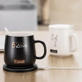 

55-Degree Charger Intelligent Wireless Electric Heating Cup qi Phone Charging Intelligent Detection and Power Judgment