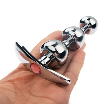 Buttplug Anal Plug Butt Ass Dildo Sex Toys Metal Stimulation Dilator Prostate Massager For Women Men Outdoor Wear Erotic 5