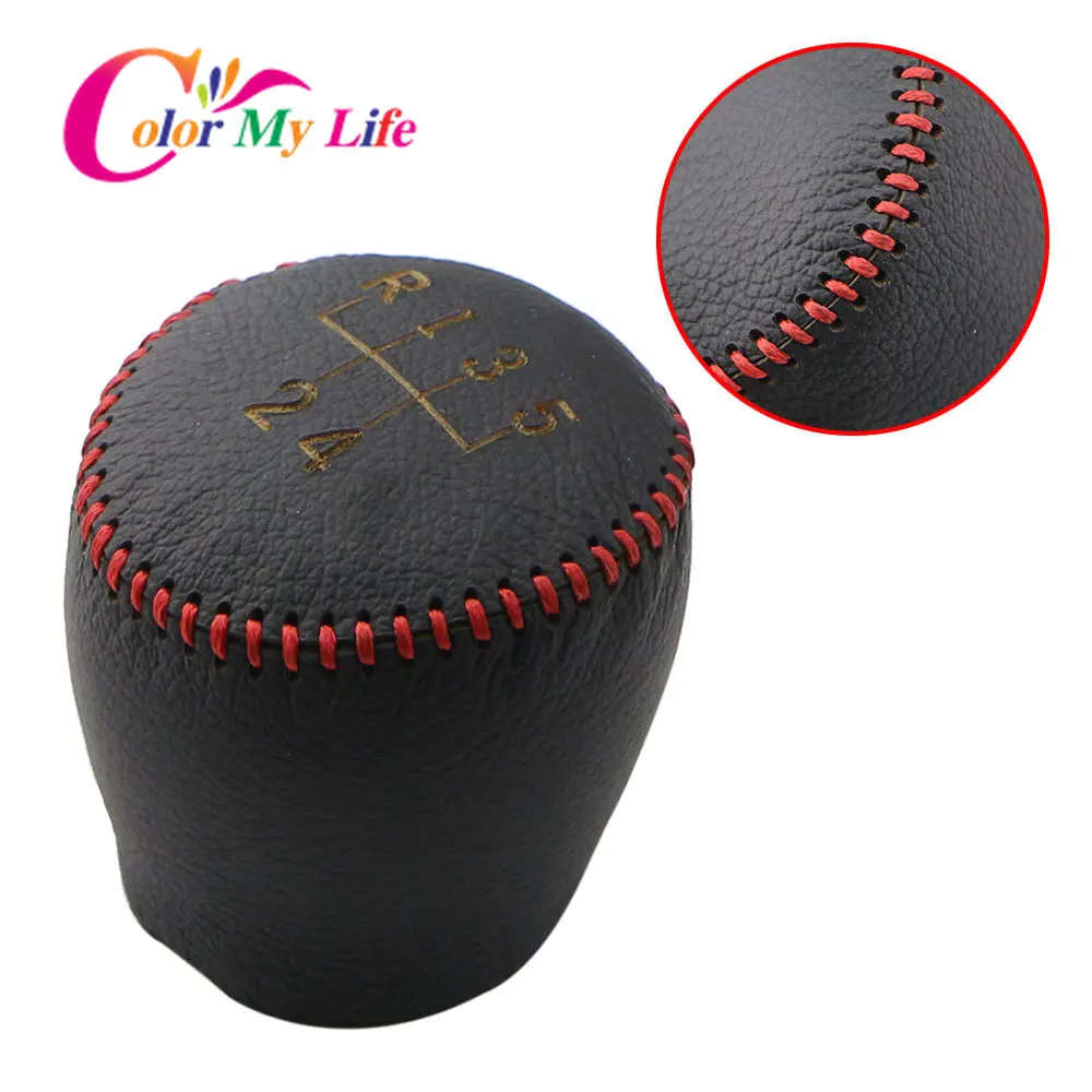 Color My Life Leather 5, 6 скоростей, автомобильная ручка переключения, защитные воротники для Chevrolet Cruze Sedan Hatchback 2009- UN