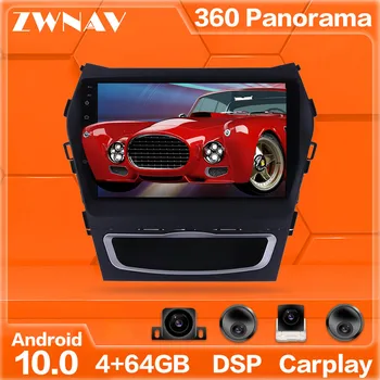 

360 Cameras Android system Multimedia Player For Hyundai IX45/Santa Fe 2014-18 GPS Navi Radio Stereo IPS Touch Screen Head Unit