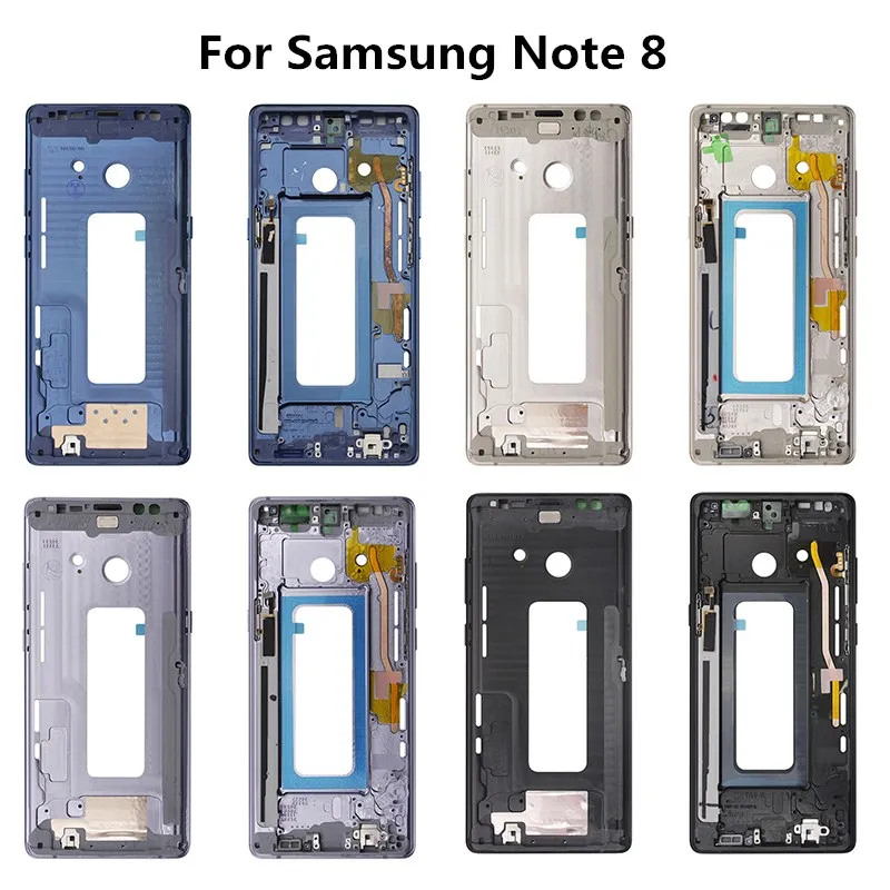 Для samsung Note8 Note9 корпус средняя рамка Ремонт крышки для samsung Galaxy Note 8 N950 Note 9 N960 крышка